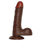 Toyz4Lovers Realistisk Dildo Äkta Hänryckning Brun 20 cm