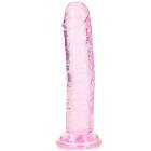 RealRock Dildo with Suction Cup Pink 14.5cm