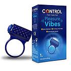 Control Kontroll vibrationsring Pleasure vibbar 20 gr blå