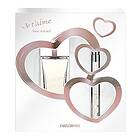 Set Je t'aime Mon Amour Eau de Parfum 100ml/Vapo de Sac 12ml