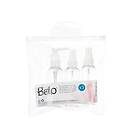 Berilo Travel Sett Transparent Vit Plast (36 antal)