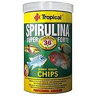 Tropical Super Spirulina Forte Chips med 36 Spirulina (Platensis), 1-pack (1 x 1l)