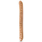 Blush Novelties Dr Skin Double Dildo Mocha 46 cm