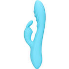 Loveline : Ribbed Ultra Soft Silicone Rabbit Vibrator