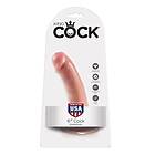 King Cock 6 Inch (Färg: Beige)