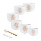 MEINL SOLCSBSET Solfeggio Crystal Singing Bowl Set