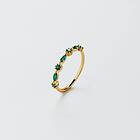 Safira JUNE Emerald Ring