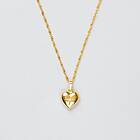 Safira Solid Heart As Gold Halsband