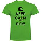 Kruskis Keep Calm And Ride Short Sleeve T-Shirt (Herr)