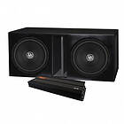 DLS 2-pack RCW12.D2 i låda med GAS MAX A2-2500.1DL