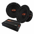 GAS Audio Power 2-pack MAD S2-8D2 & MAX A2-800.1D, baspaket