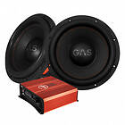 GAS Audio Power 2-pack MAX S1-12D1 & SPL ELITE 3100,1DF, baspaket