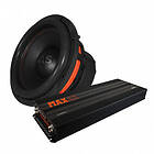 GAS Audio Power MAX S1-12D1 & A2-2500.1DL, baspaket