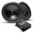 Rockford Fosgate 2-pack Punch P3D412 & Bass Habit SPL ELITE 2100,1DF, baspaket