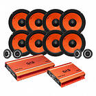 GAS Audio Power MAD PM1-84 & PT1-254 SPL-paket med två steg, large