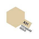 MINI Acrylic X-31 Titan. Gold