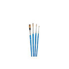 Cotman Penselset med kort skaft, 4st
