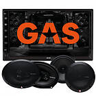 Rockford Fosgate GAS GMV651BT & Prime-högtalare