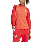 Adidas Bayern Munich 23/24 Half Zip Sweatshirt Training Orange XS