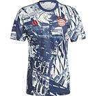 Adidas Bayern Munich 23/24 Short Sleeve T-shirt Pre Match Flerfärgad L