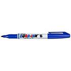 Blue Markal Dura Ink Fine 15 12st