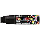 Marker Poster Artline 20 mm svart 6st