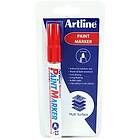 Artline Märkpenna 400XF Paint 1-blister röd 12st