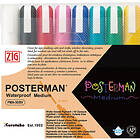 ZIG Posterman PMA-30 2mm 8/etui