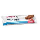 Sponser Sport Food Cereal 40g Strawberry Energy Bars Box 20 Units