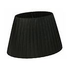 Oriva Lampskärm Organza Oval 22cm Svart