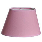 Oriva Lampskärm Oval Linne 22cm Rosa