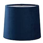 Oriva Lampskärm Sammet 25 cm Blå