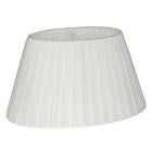 Oriva Lampskärm Oval Organza 28cm Vit