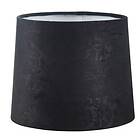 Oriva Lampskärm Sammet 20cm Paisley Svart