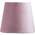 PRhome Mia Lampskärm Sammet 24cm Klarrosa