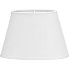 PRhome Oval Lin Lampskärm 42cm Classico Vit