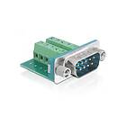 DeLock seriell adapter 10 stifts terminalblock till DB-9