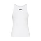 Gestuz DrewGZ sl logo tank T-shirt Linnen Dam