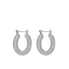 LUV AJ LUV AJ Pave Baby Amalfi Hoops Øreringer