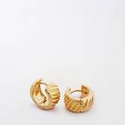 Syster P La Love Chunky Plain Hoops Gold Örhängen