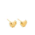 Syster P True Love Spike Heart Stud Earrings Gold Örhängen