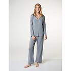 CCDK Copenhagen Joy Pajamas Shirt Grey Melange Dam