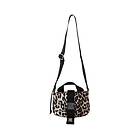 Ganni Tech Mini Satchel Leopard Bag