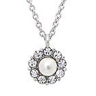 Lily and Rose Petite Miss Sofia Pearl Necklace - Crystal Halsband