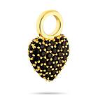 Charlotte Bonde STHLM Signature Eternal Heart Mini Pendant Black Spinel Smycken & klockor