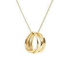 Cornelia Webb Charmed Polly Me Necklace Halsband Dam Guld ADJ 50-70CM