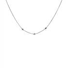 Syster P Treasure Shimmer Necklace Silver Multi Halsband