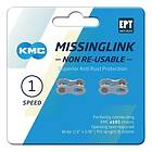 KMC Missinglink 1/2x1/8" Kedjor 2 st.