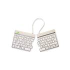 Split R-Go Break ergonomic wireless keyboard, White Nordic