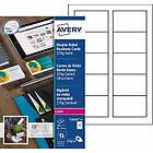 Avery Visitkort laser 270g 85x54mm